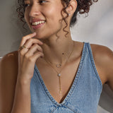 Diamond Ellipse Necklace