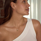Gilt Diamond Necklace