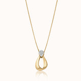 Gilt Diamond Necklace