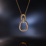 Simply Linked Diamond Necklace