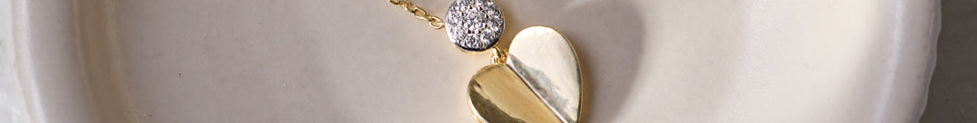 Twinkly Heart Diamond Necklace