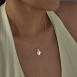 Twinkly Heart Diamond Necklace