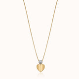 Twinkly Heart Diamond Necklace