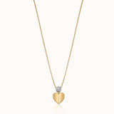 Twinkly Heart Diamond Necklace