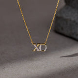 XO Diamond Necklace
