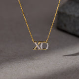 XO Diamond Necklace