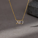 XO Diamond Necklace