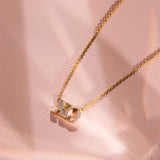 XO Diamond Necklace