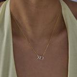 XO Diamond Necklace