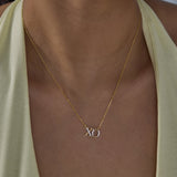XO Diamond Necklace