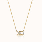XO Diamond Necklace