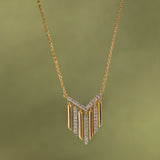 Dazzling Fringe Diamond Necklace