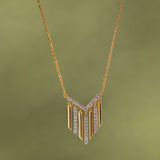 Dazzling Fringe Diamond Necklace