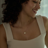 Edgy Drop Diamond Necklace