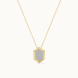 Golden Light Diamond Necklace