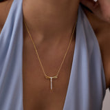 Radiant Dragonfly Diamond Necklace