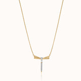 Radiant Dragonfly Diamond Necklace