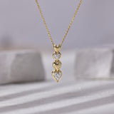 Heartfelt Links Diamond Necklace