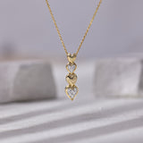 Heartfelt Links Diamond Necklace
