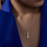 Heartfelt Links Diamond Necklace