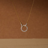 Circle of Grace Diamond Necklace
