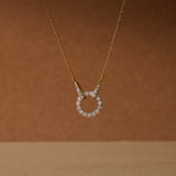 Circle of Grace Diamond Necklace
