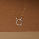 Circle of Grace Diamond Necklace