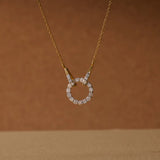 Circle of Grace Diamond Necklace