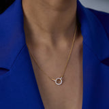 Circle of Grace Diamond Necklace