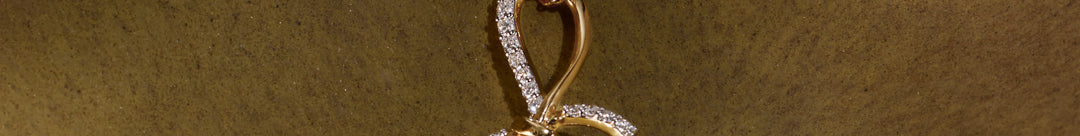 Twilight Bow Diamond Necklace