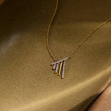 Allure Diamond Fringe Necklace