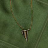 Allure Diamond Fringe Necklace