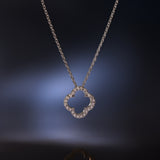 Classic Diamond Clover Necklace
