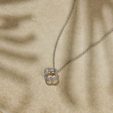 Classic Diamond Clover Necklace