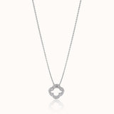 Classic Diamond Clover Necklace