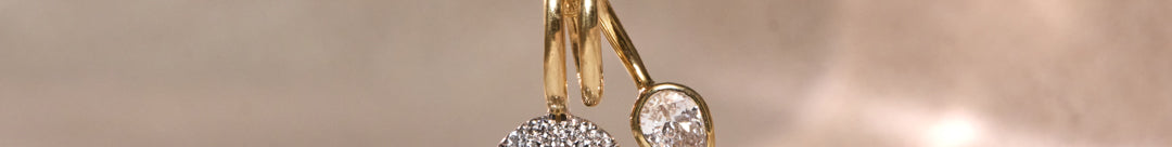 Pass Through Diamond Drop Necklace