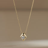 Nova Solitaire Necklace