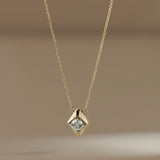 Nova Solitaire Necklace