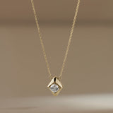 Nova Solitaire Necklace