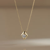 Nova Solitaire Necklace
