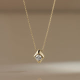 Nova Solitaire Necklace