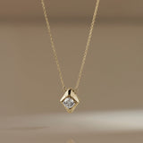 Nova Solitaire Necklace