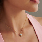Nova Solitaire Necklace