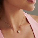 Nova Solitaire Necklace