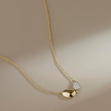 Pebble Diamond Necklace