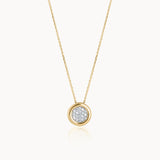Eternal Diamond Cluster Necklace