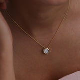 Eternal Diamond Cluster Necklace