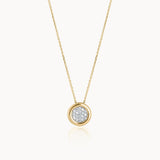 Eternal Diamond Cluster Necklace