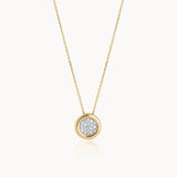 Eternal Diamond Cluster Necklace