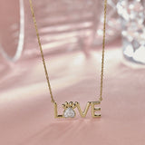 Pawfect Diamond Necklace